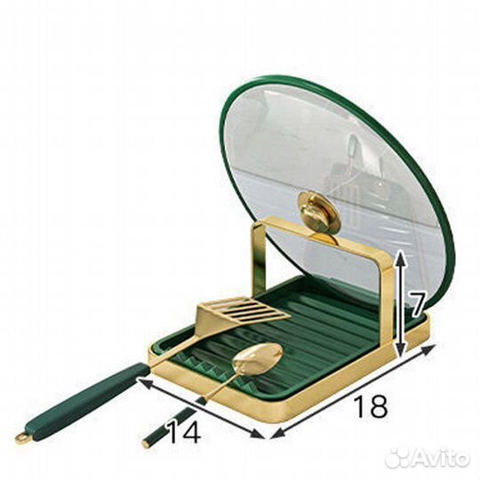 Подставка для крышки и ложки