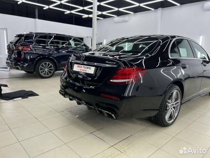 Диффузор + насадки и решетка 63 AMG E-class W213