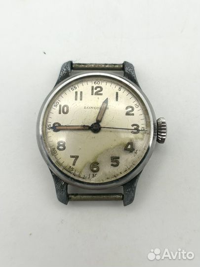 Старинные часы Longines L12 1942 г. на ходу
