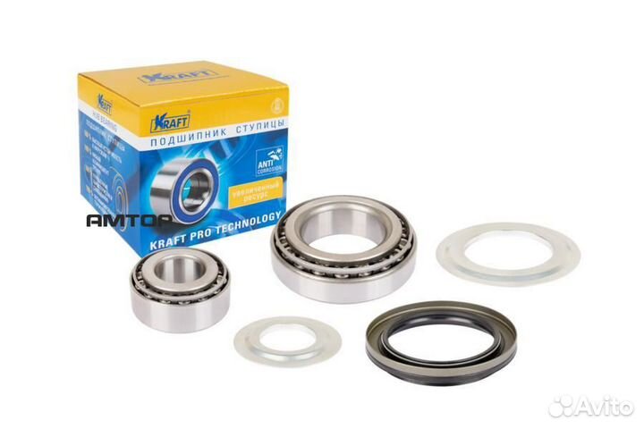 Kraft KT 204546 Подшипник ступицы передней kraft K