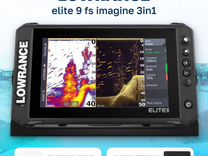 Эхолот lowrance elite 9 fs RUS + карты