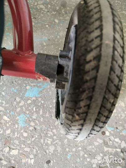 Велосипед коляска с ручкой