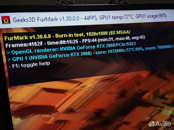 Видеокарта RTX 2060 MSI Gaming