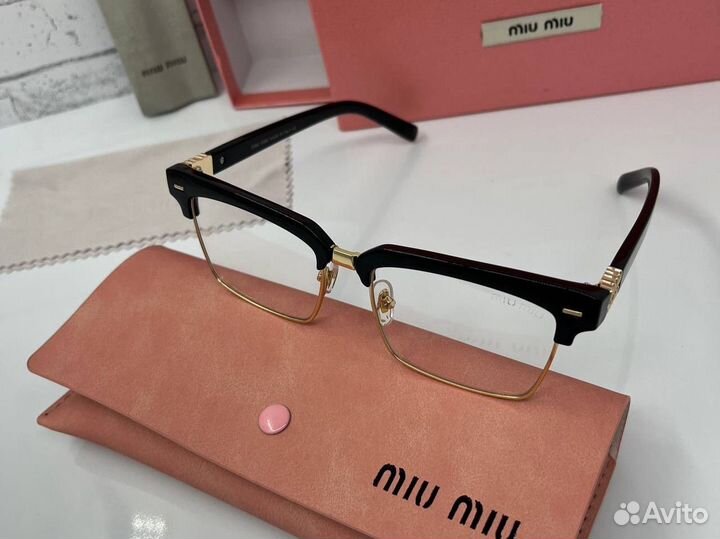 Очки имиджевые женские miu miu