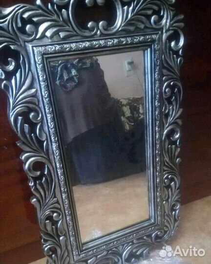 Резная рама для зеркала, ручная работа
