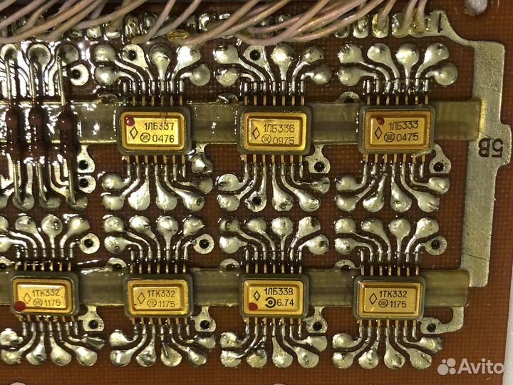 Плата микросхемы км