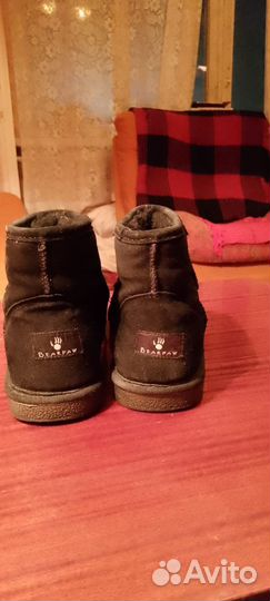 Полусапоги/угги женские bearpaw 39,5-40 р