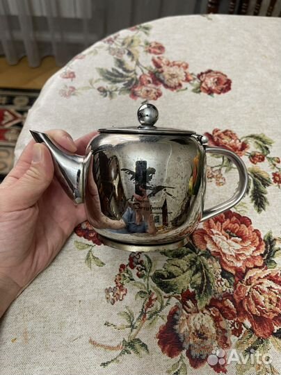 Заварочный чайник чугунный