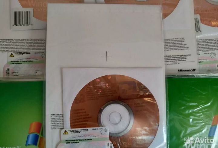 Windows XP Home запечатанные новые SP2 rus