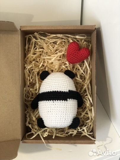 Игрушка ручной работы Панда