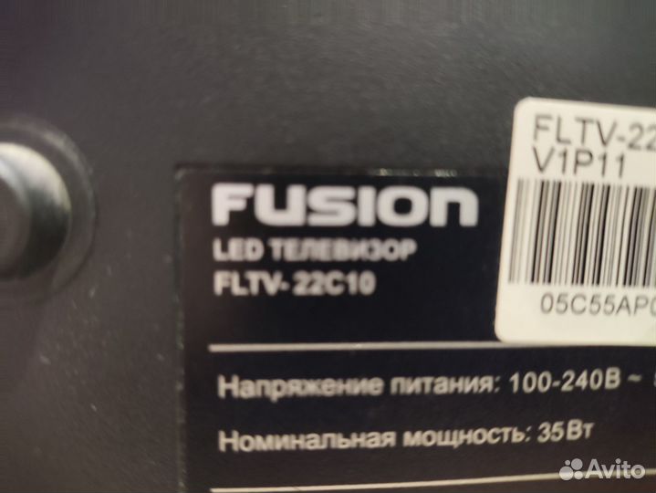 Fusion LED телевизор