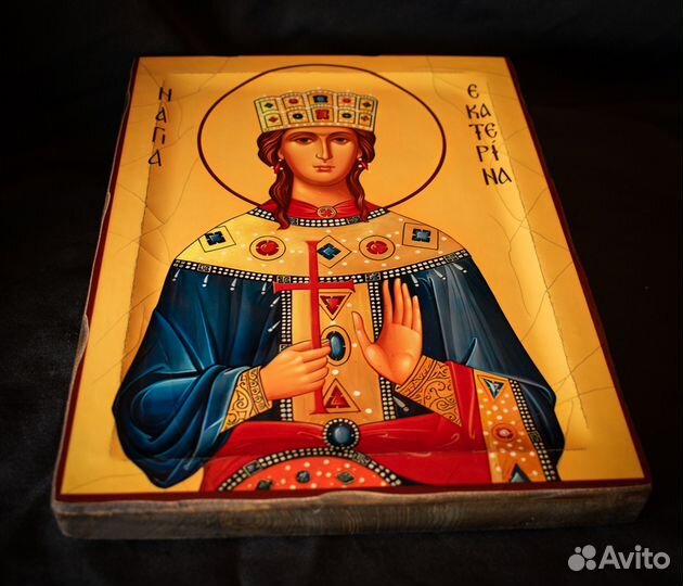 Икона Св. Екатерины авторская