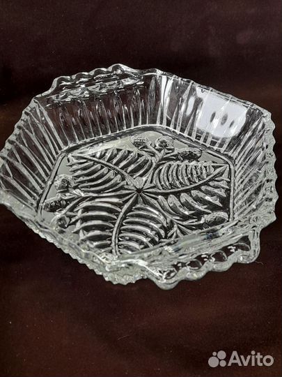 Хрустальные салатники СССР