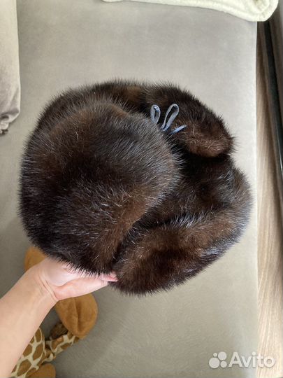 Шапка мужская норковая