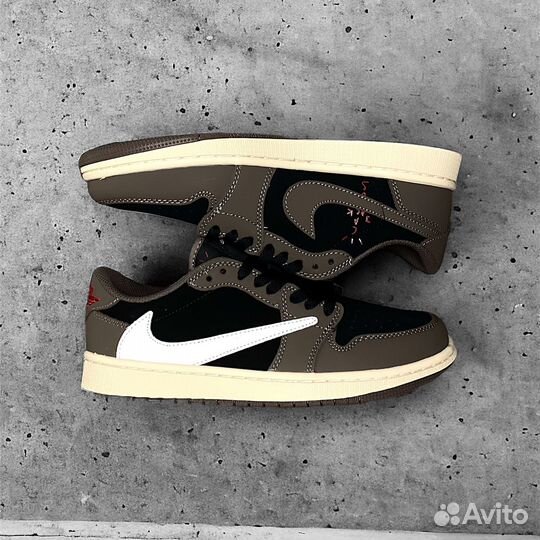 Nike Air Jordan 1 Retro Travis Scott Brown-Black