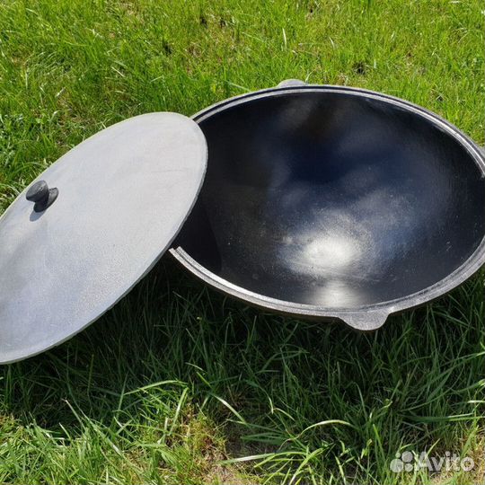 Казан чугунный узбекский