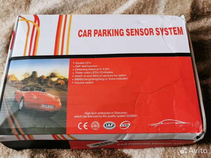 Парктронника для авто 8 датчиков комплект. новые