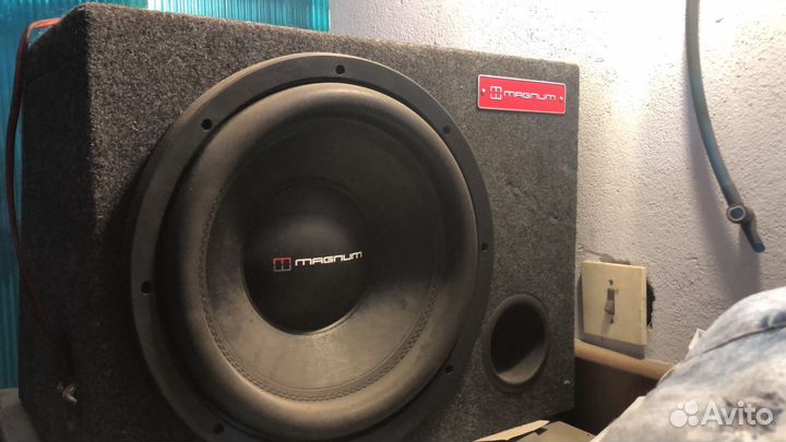 Сабвуфер и усилитель