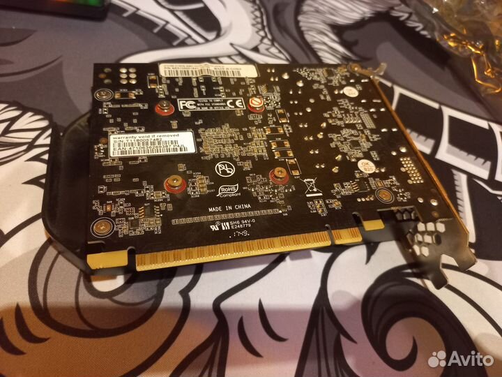 Видеокарта gtx1050 palit