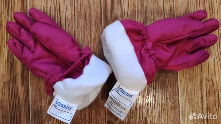 Перчатки краги lassie 3 новые для девочки