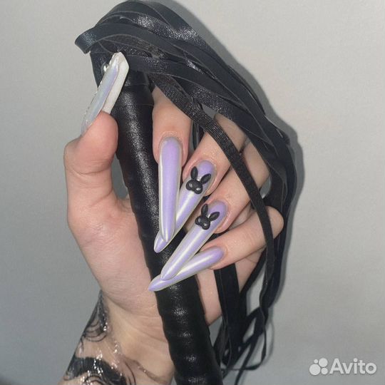 Наращивание ногтей, маникюр, креативные дизайны