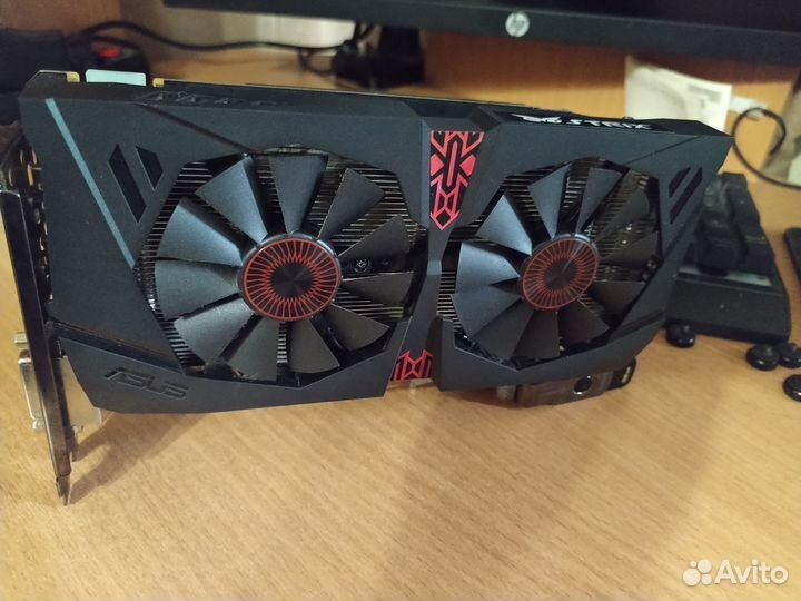 Видеокарта gtx 960 2 Gb Asus strix