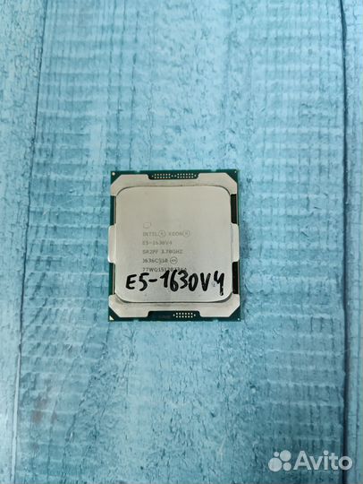 Процессор Intel Xeon E5-1630V4