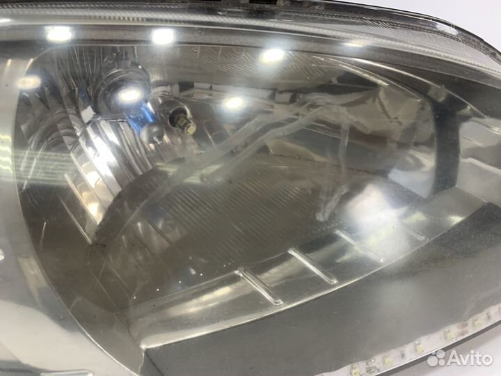 Chevrolet lacetti Gentra Стекло фары правое