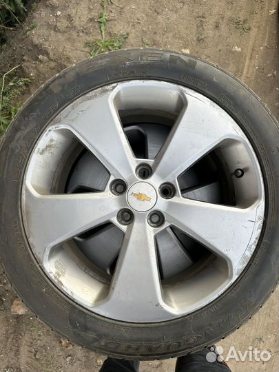 Колеса оригинальные r17 chevrolet cruze