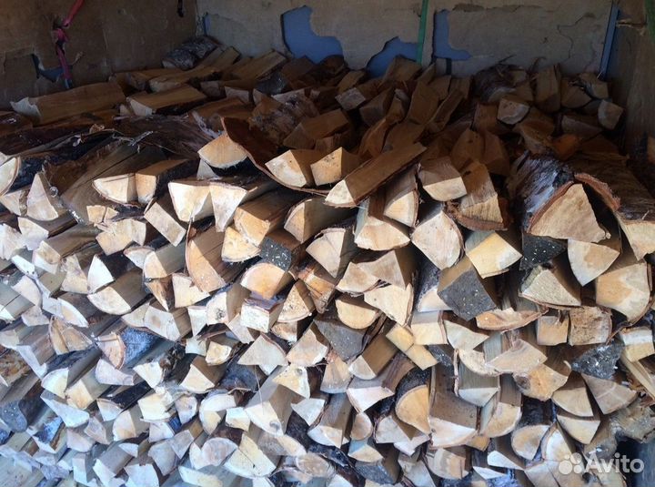 Сухие березовые дрова