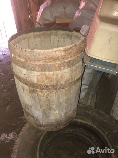 Бочка деревянная СССР