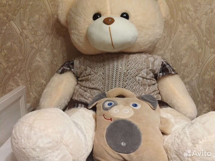 Плюшевый медведь новый
