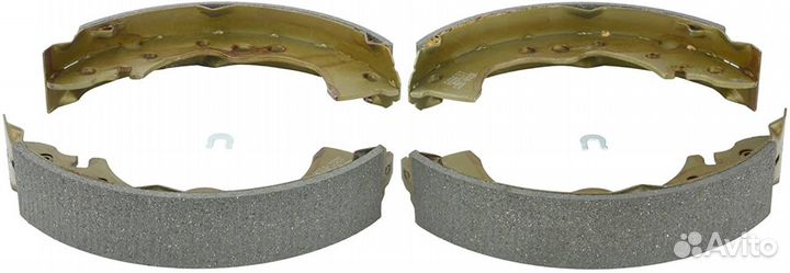 Колодки тормозные задние барабанные nissan almera
