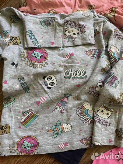 Вещи пакетом на девочку 104-110