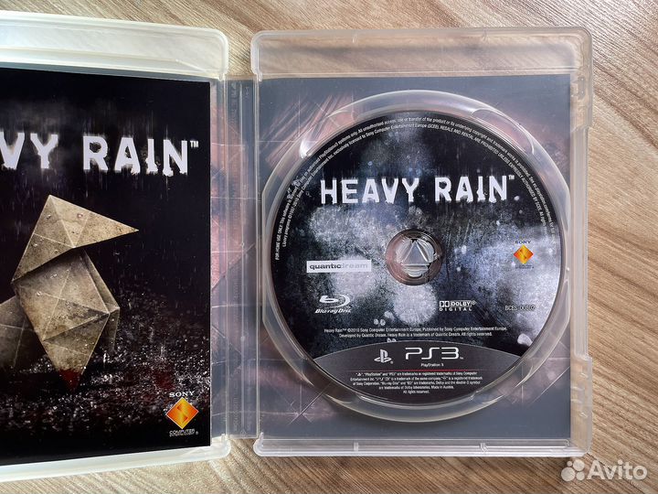 Heavy Rain PS3 Русская версия