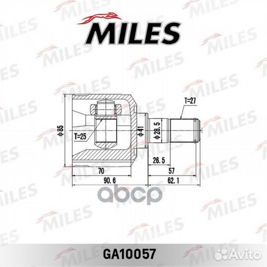 ШРУС hyundai sonata EF IV/KIA magentis 2.0 99-05