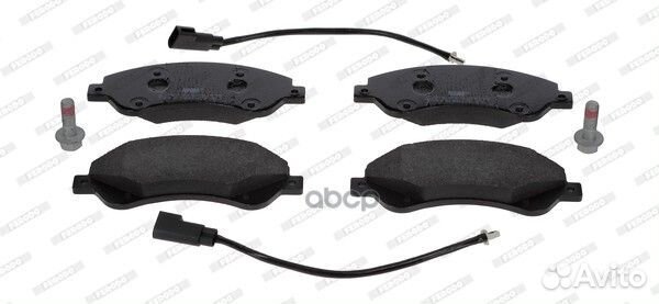 Колодки тормозные ford transit 06- 280/300-Seri