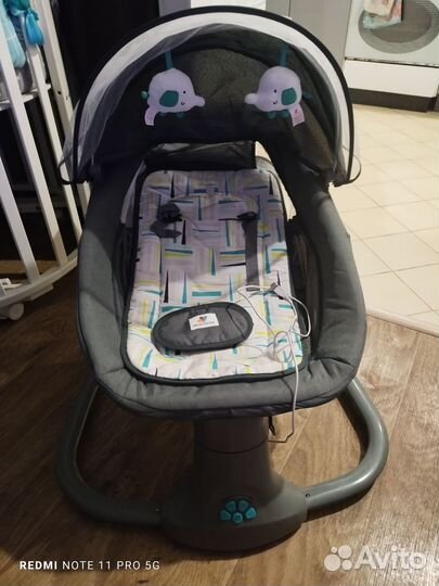 Электрокачели шезлонг