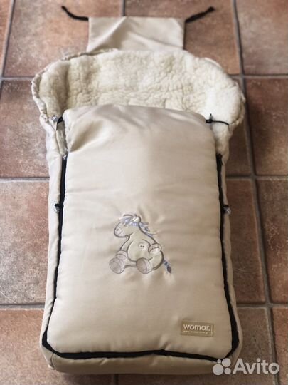 Конверт зимний на овчине Womar