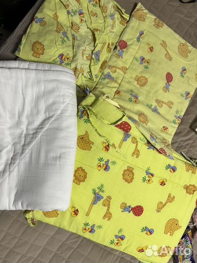 Бортики в детскую кроватку бесплатно