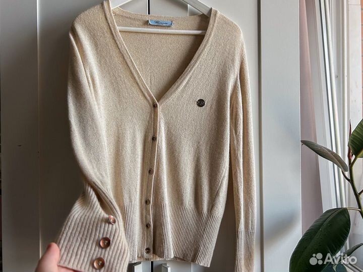 Кардиган Италия 42 S шерсть кашемир Blumarine
