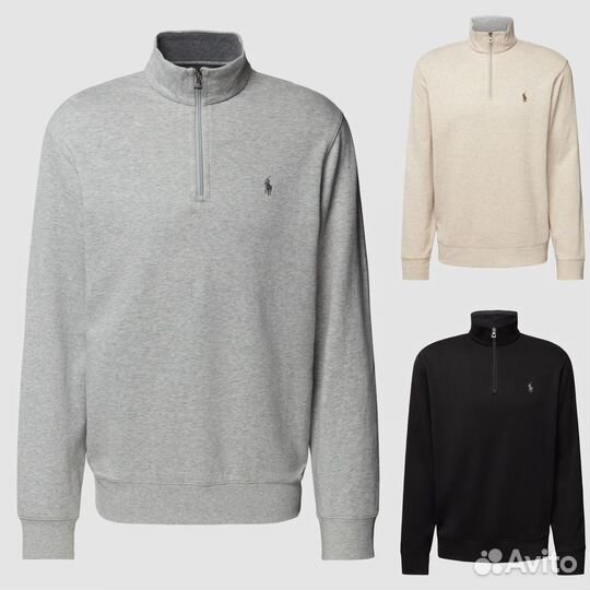 Свитшот с воротом на молнии Ralph Lauren