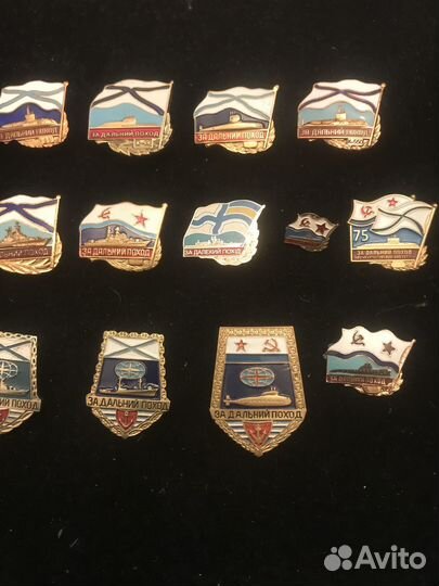 Значки За дальний поход, пл
