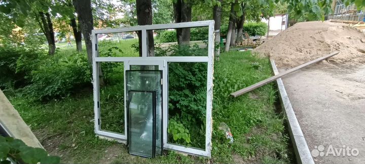 Окна пластиковые пвх бу
