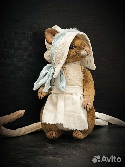 Тедди мышка Поля (полёвка)