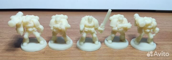 Комплект миниатюр space marines Warhammer 40k