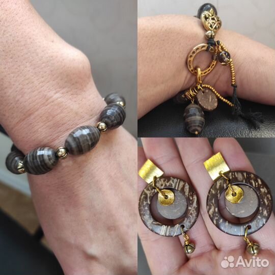 Украшения из натуральных камней