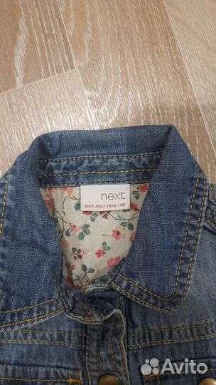 Джинсовое платье Next