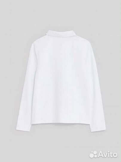 Блузка детская для девочек белый 164 см
