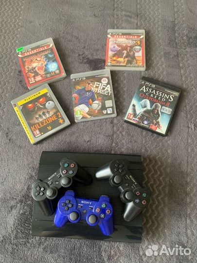 Sony PS3 slim прошитая